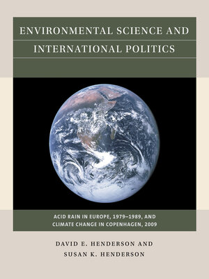 cover image of Environmental Science and International Politics